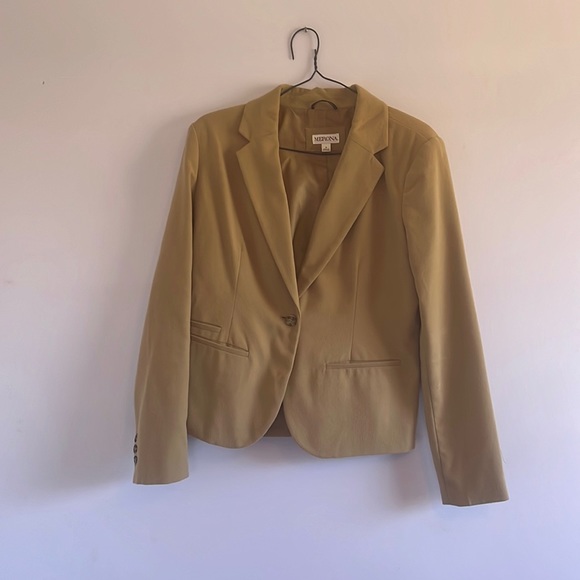 Merona Jackets & Blazers - Merona Size 8 khaki blazer